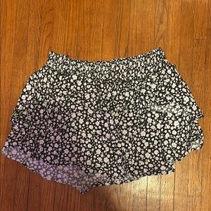 No Boundaries High Waist Black and White skirt